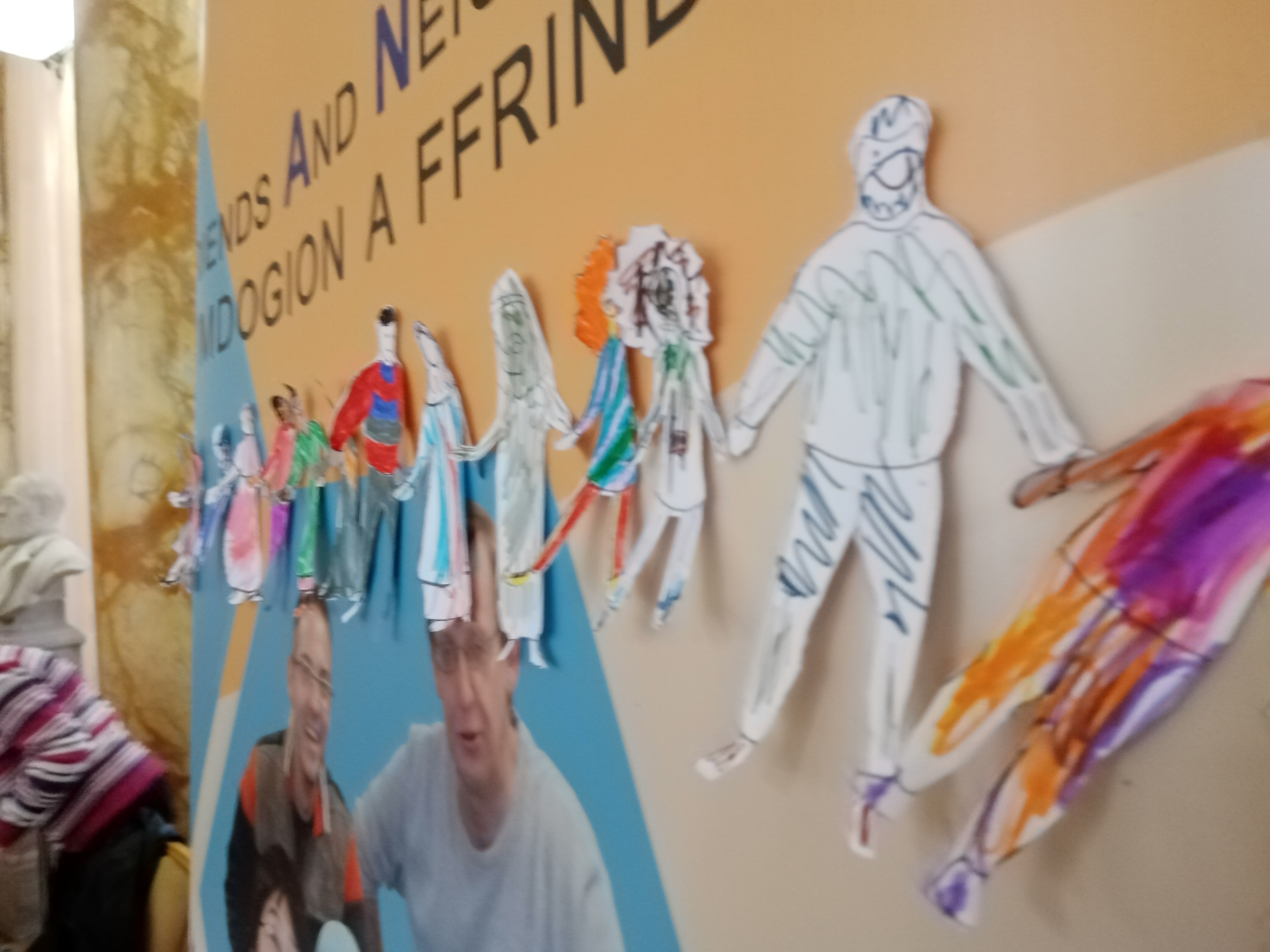 Coloured in figures