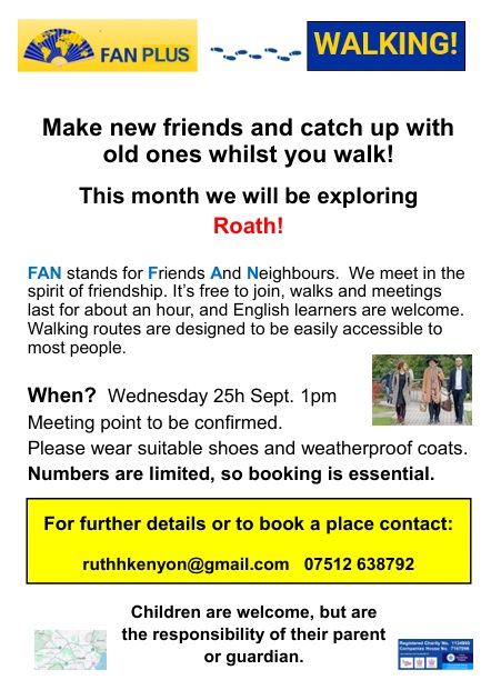 Roath 25th Sept English